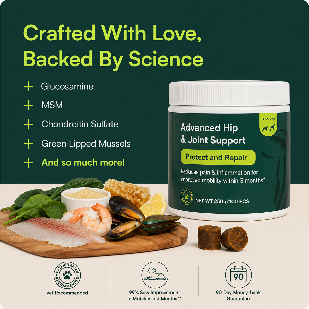 Advanced Hip & Joint Support Chews
